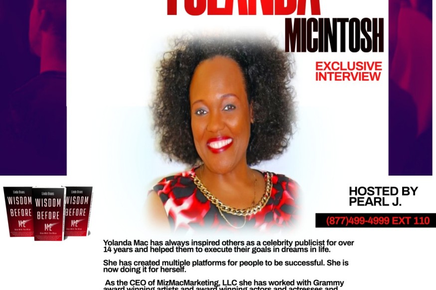 Celebrity Publicist and New York Times Billboard Author Yolanda McIntosh